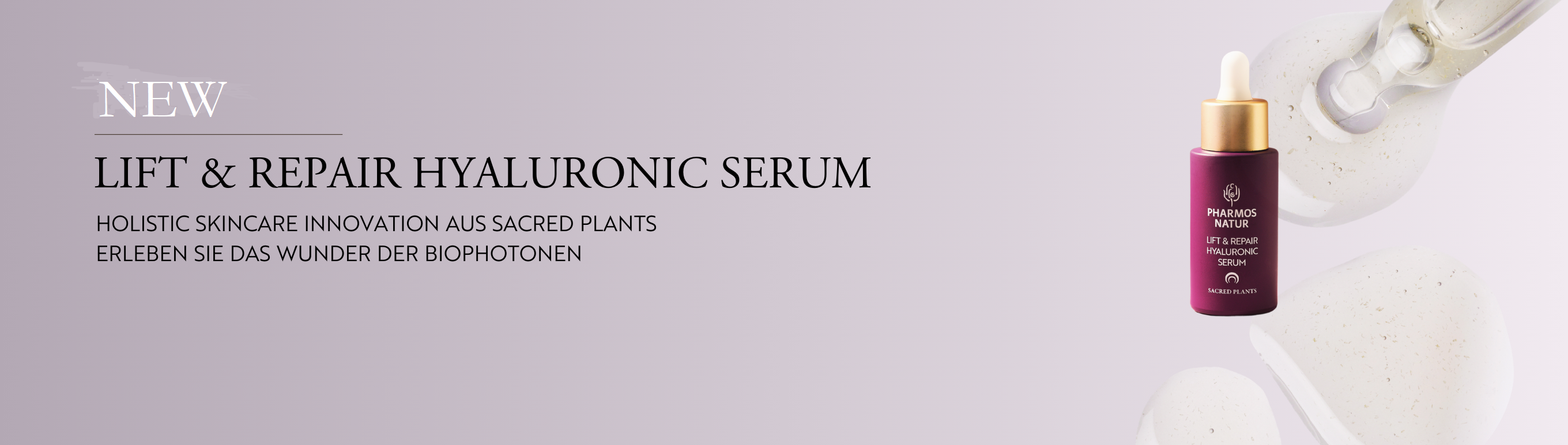 Holistic Skincare-Innovation van sacred plants. Ontdek het wonder van biofotonen!